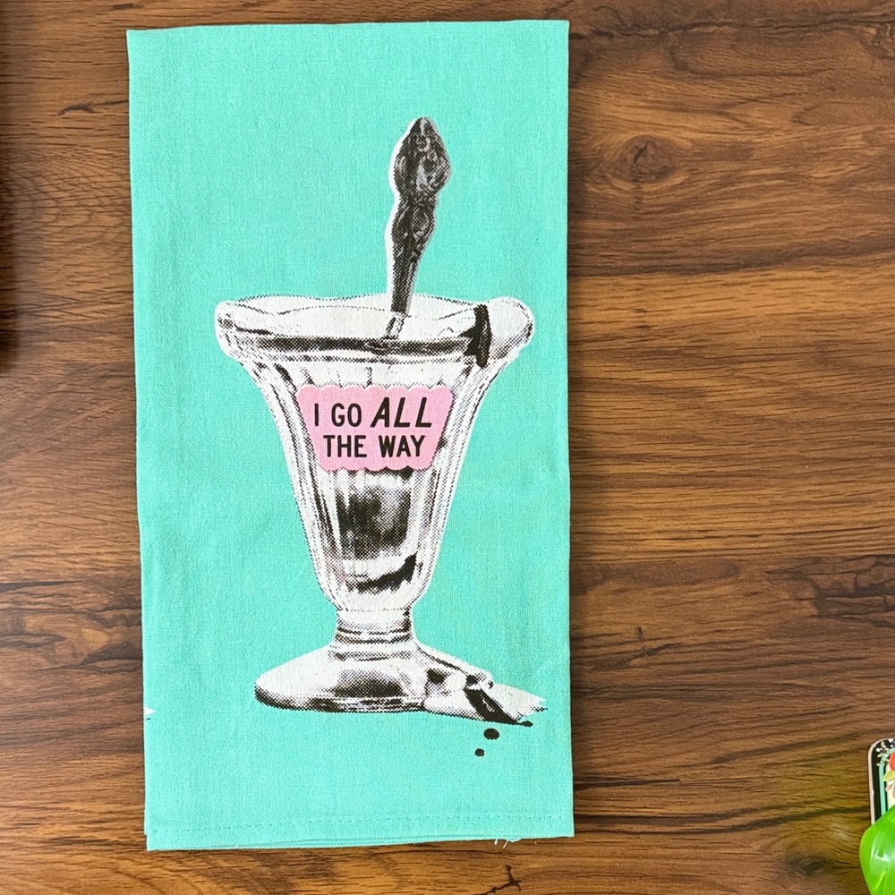 Blue Q Mint Sundae Kitchen Towel